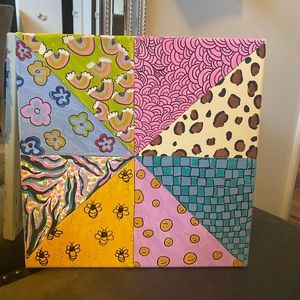 Hand painted canvas